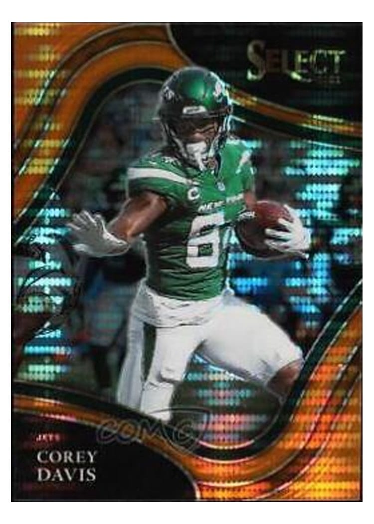 2021 Panini Select Base Set Corey Davis #327 card