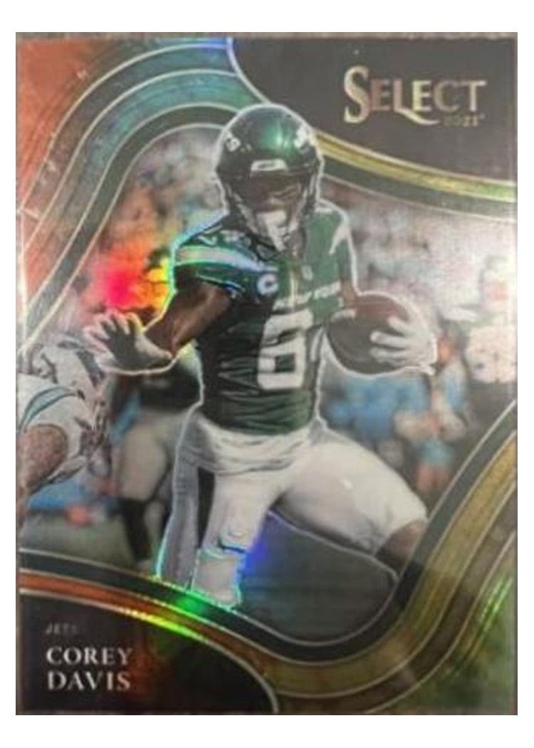 2021 Panini Select Base Set Corey Davis #327 card