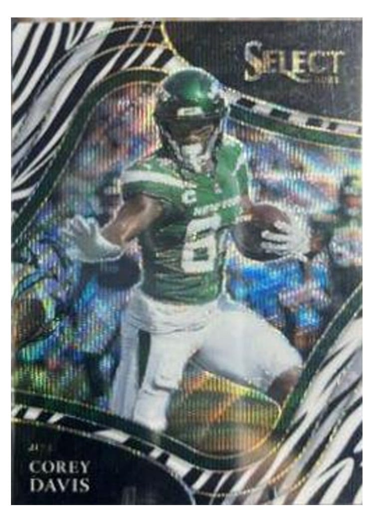 2021 Panini Select Base Set Corey Davis #327 card