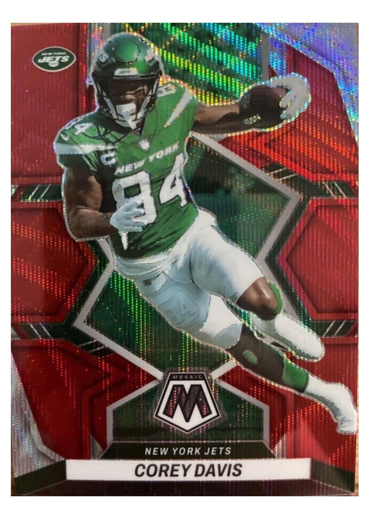 2022 Panini Mosaic Base Set Corey Davis #216 card