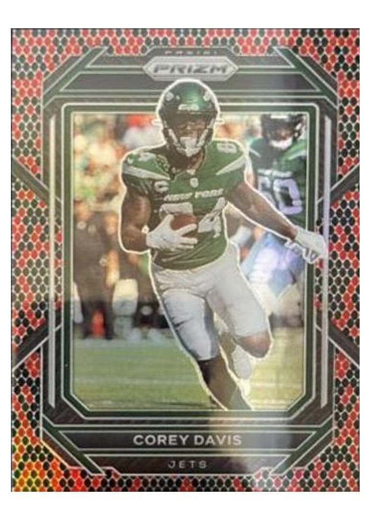 2022 Panini Prizm Base Set Corey Davis #228 card