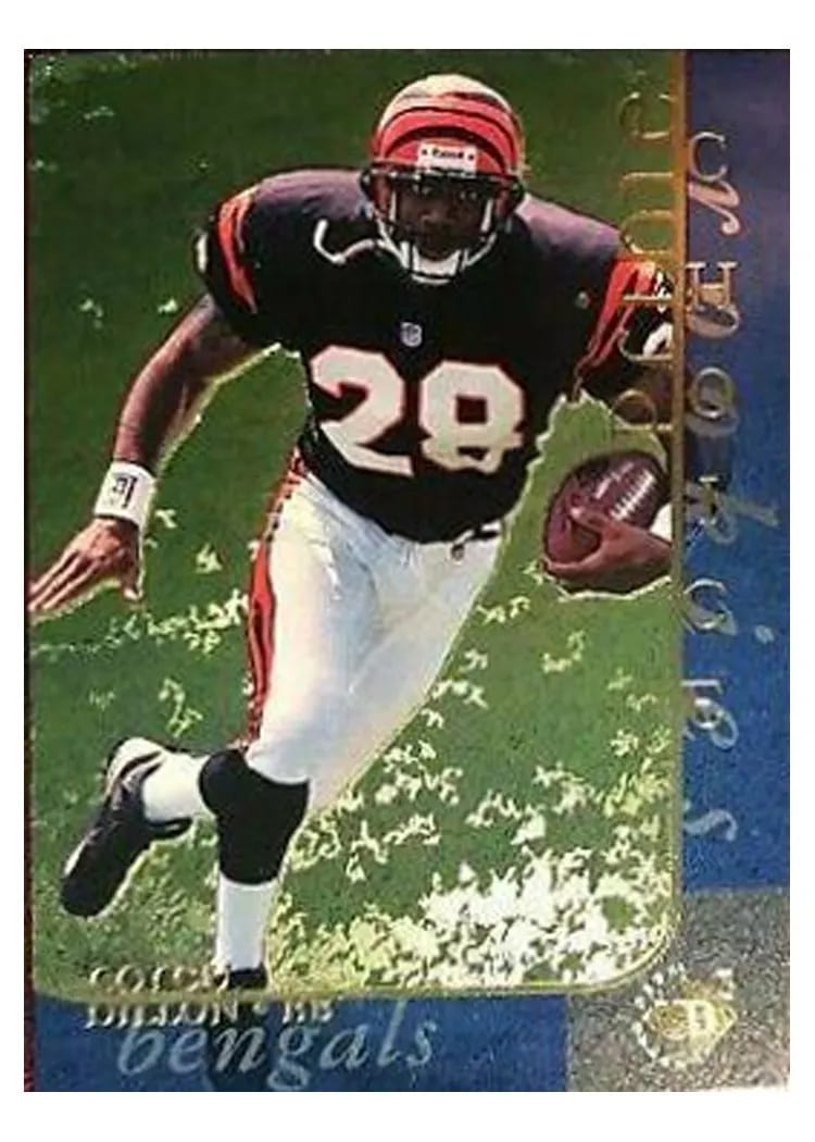 1997 Upper Deck UD3 Corey Dillon #19 card
