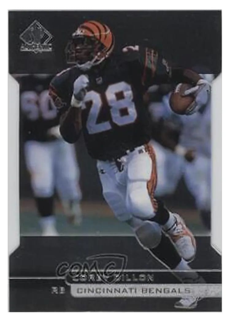 1998 SP Authentic Corey Dillon #59 card