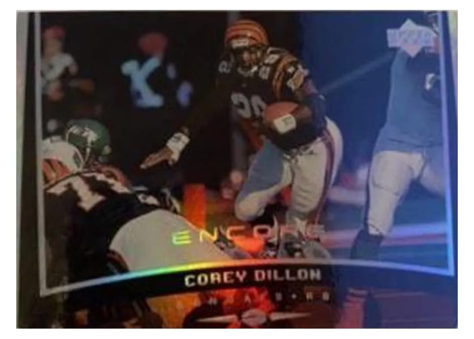 1998 Upper Deck Encore Corey Dillon #57 card