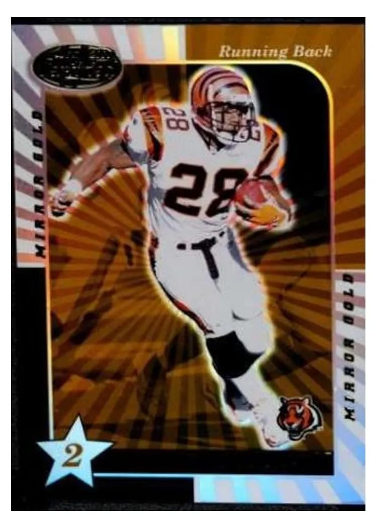 2000 Leaf Certified Corey Dillon #104 card