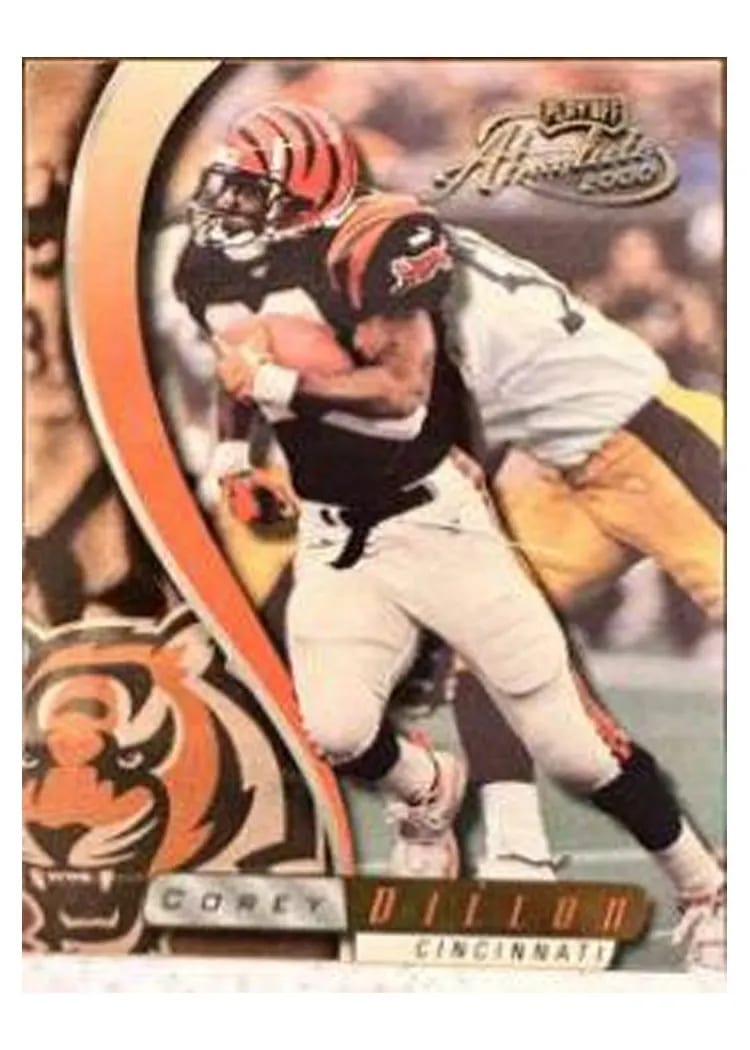 2000 Playoff Absolute Corey Dillon #35 card
