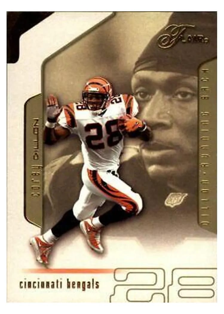 2002 Flair Corey Dillon #59 card