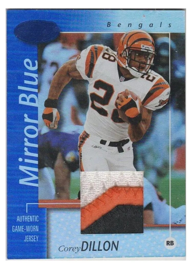 2002 Leaf Certified Corey Dillon #16 card