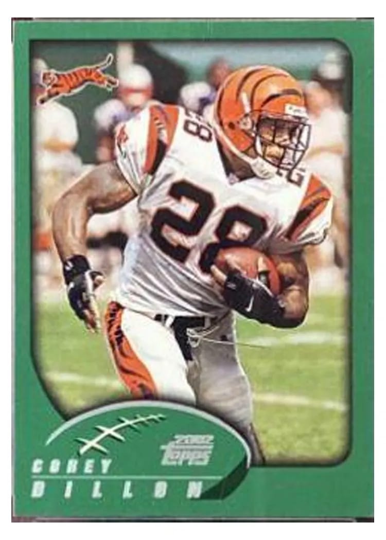 2002 Topps Corey Dillon #61 card