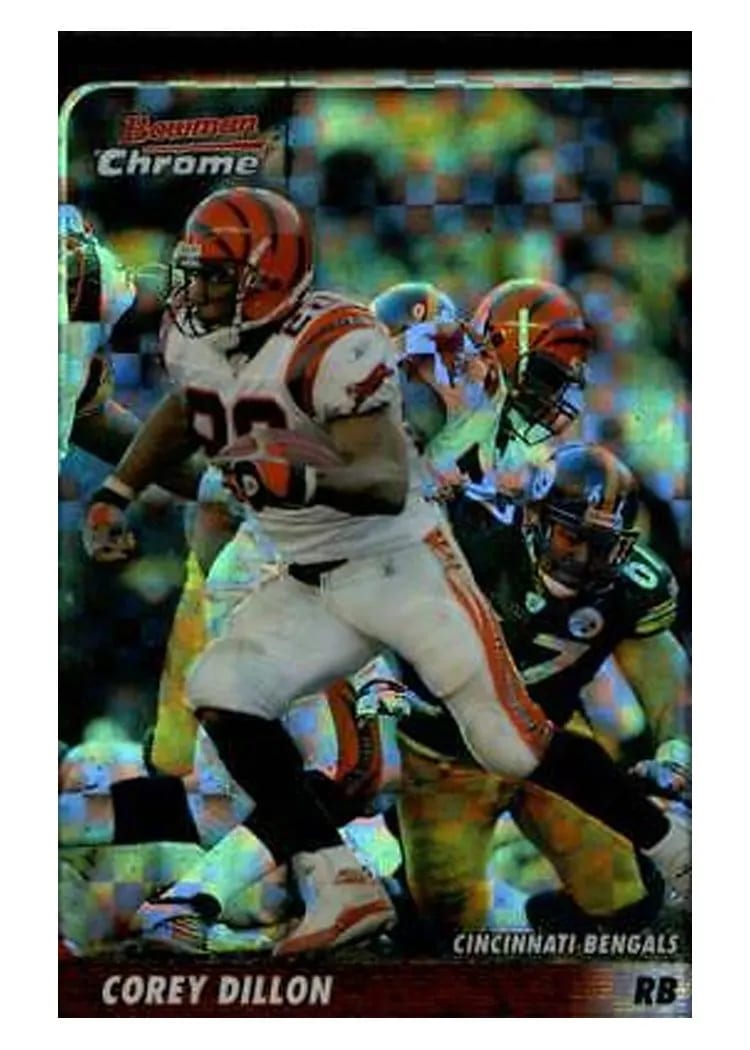 2003 Bowman Chrome Corey Dillon #52 card