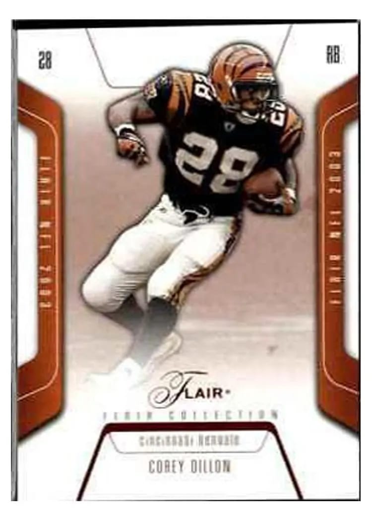 2003 Flair Corey Dillon #43 card