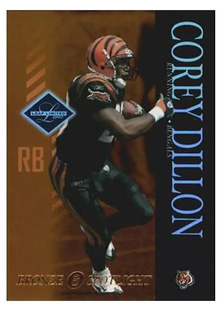 2003 Leaf Limited Corey Dillon #17 card