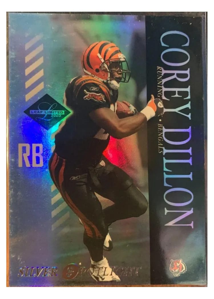 2003 Leaf Limited Corey Dillon #17 card