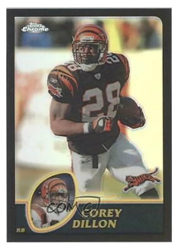 2003 Topps Chrome Corey Dillon #23 card