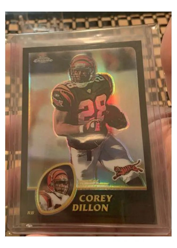 2003 Topps Chrome Corey Dillon #23 card