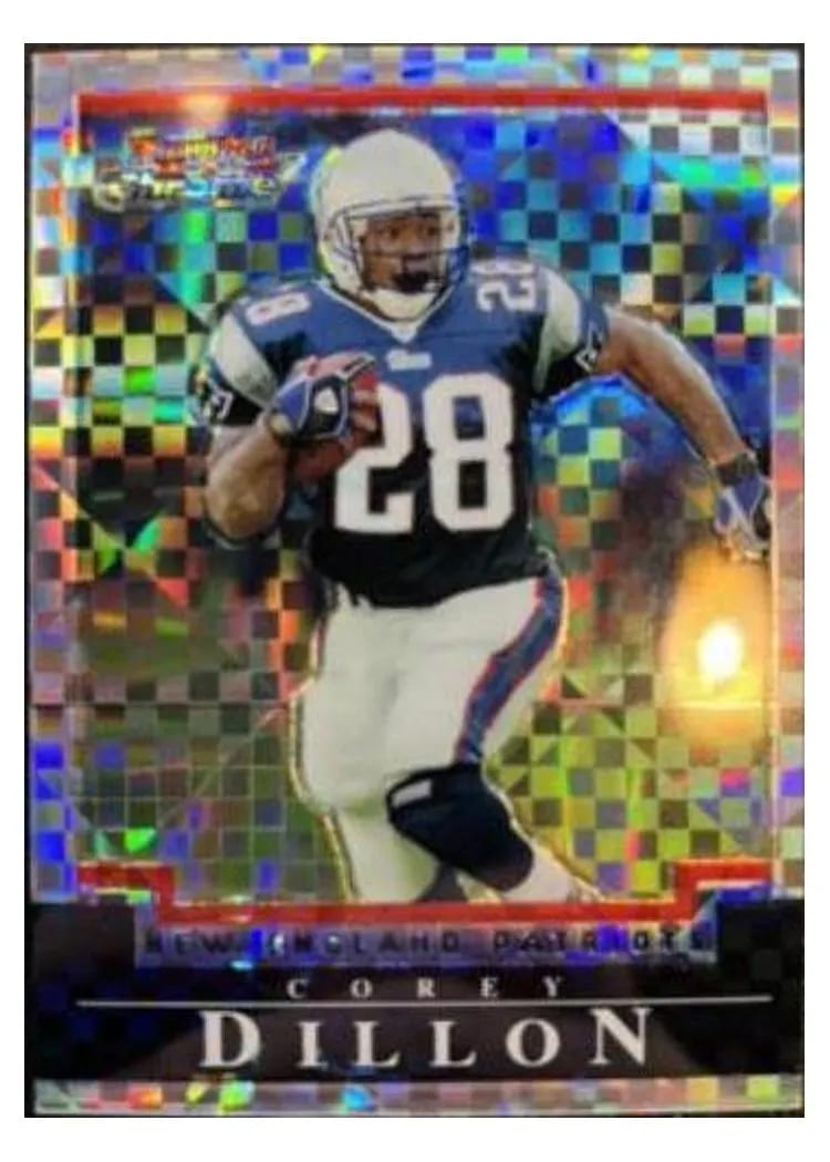 2004 Bowman Chrome Corey Dillon #53 card