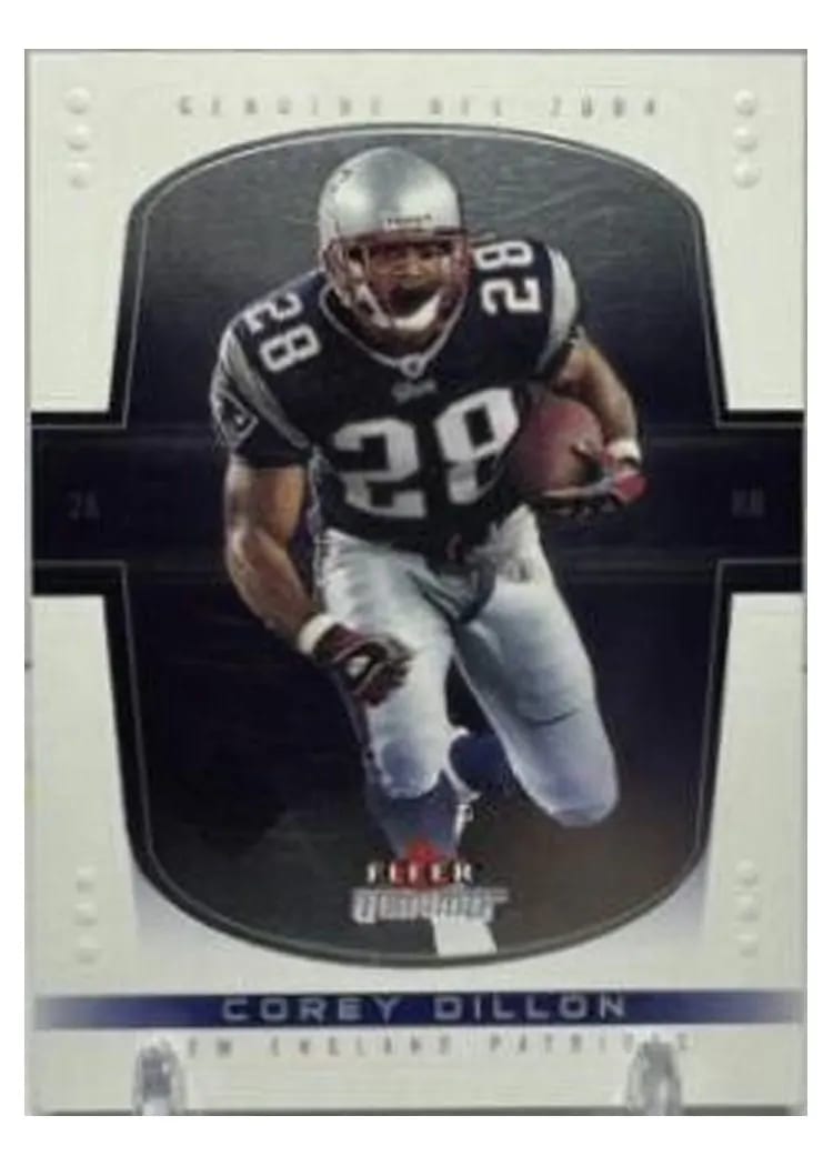 2004 Fleer Genuine Corey Dillon #40 card