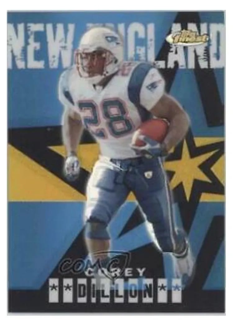 2004 Topps Finest Corey Dillon #2 card