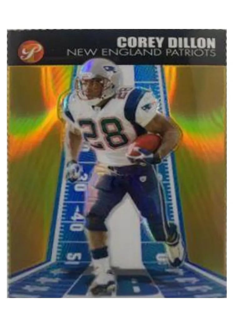 2004 Topps Pristine Corey Dillon #48 card