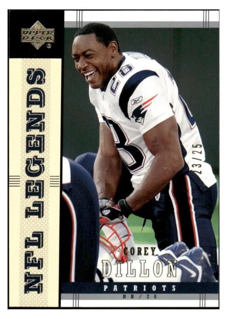 2004 Upper Deck Legends Corey Dillon #53 card
