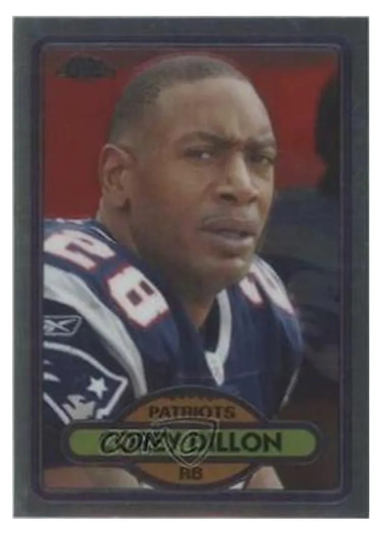 2005 Topps Chrome Throwbacks Corey Dillon #TB25 card