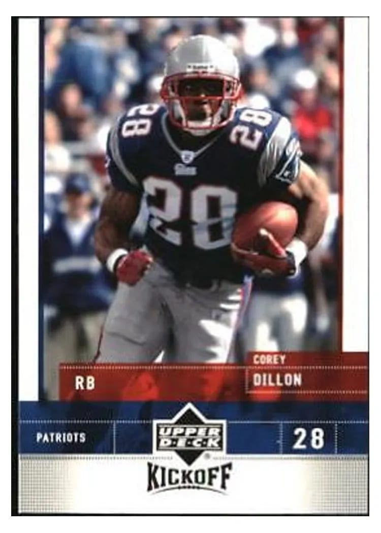 2005 Upper Deck Kickoff Corey Dillon #53 card