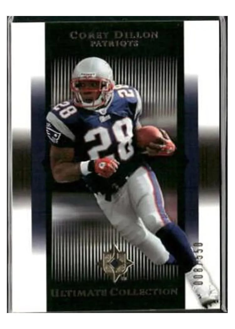 2005 Upper Deck Ultimate Collection Corey Dillon #56 card