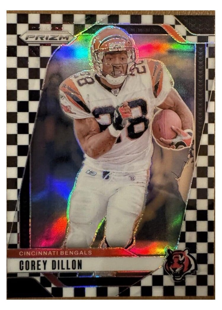 2024 Panini Prizm Base Set Corey Dillon #62 card