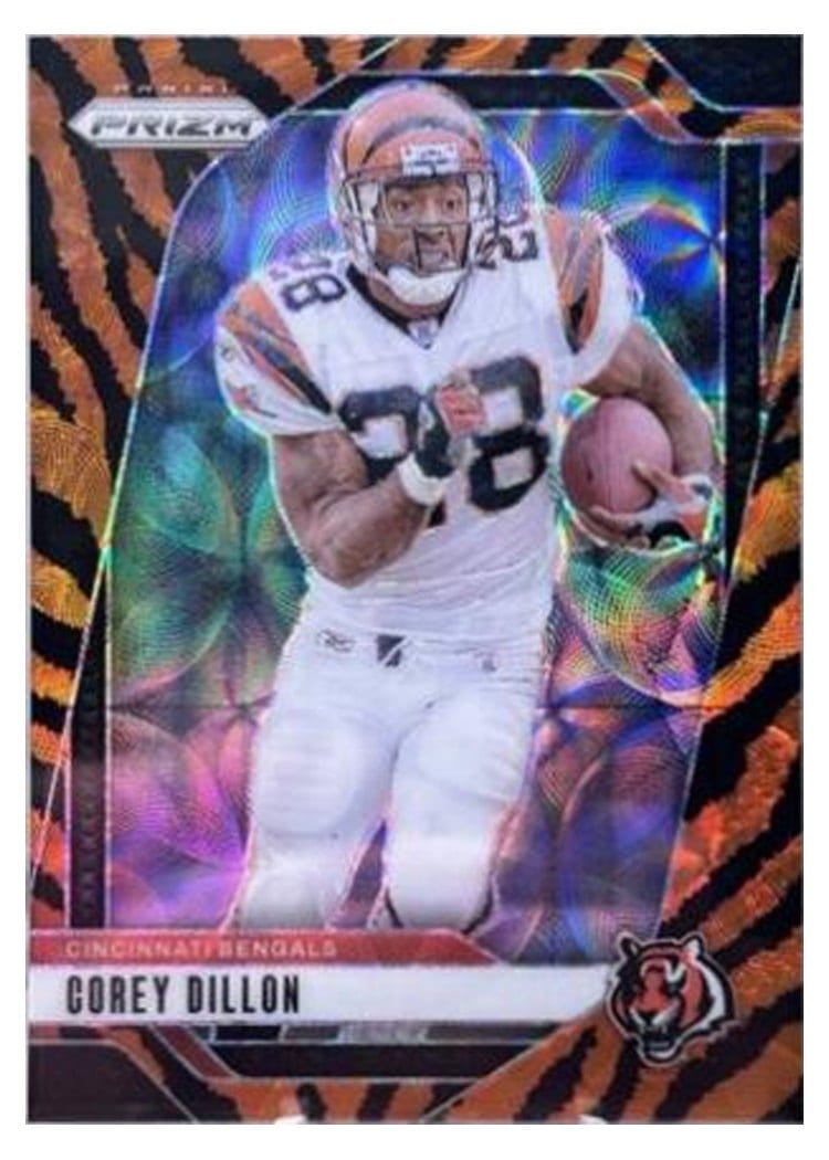 2024 Panini Prizm Base Set Corey Dillon #62 card