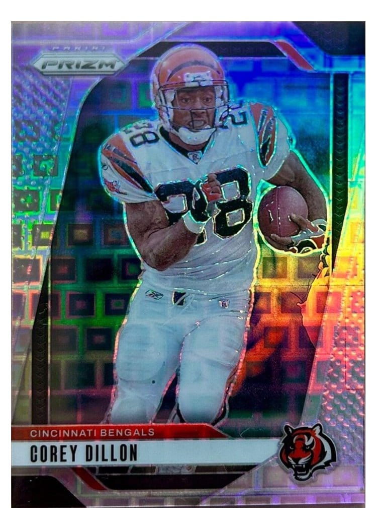 2024 Panini Prizm Base Set Corey Dillon Pandora #62 card