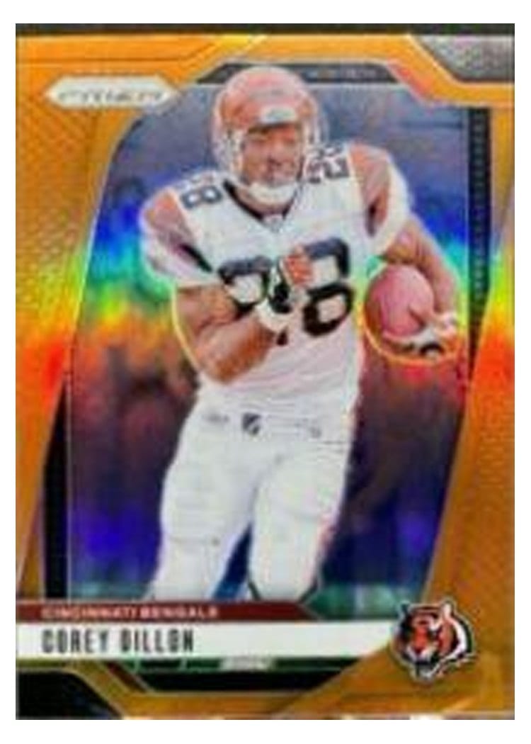 2024 Panini Prizm Base Set Corey Dillon #62 card