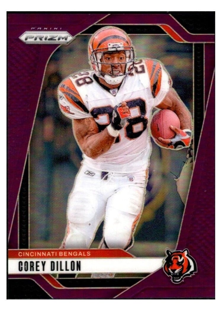 2024 Panini Prizm Base Set Corey Dillon #62 card