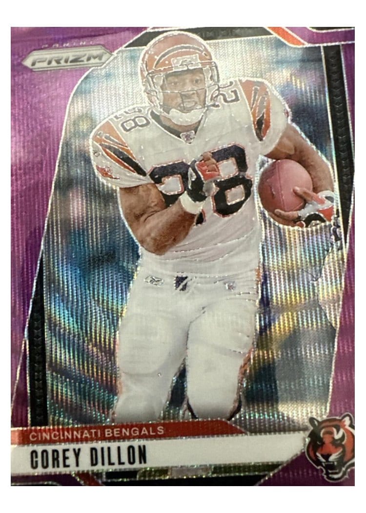 2024 Panini Prizm Base Set Corey Dillon #62 card