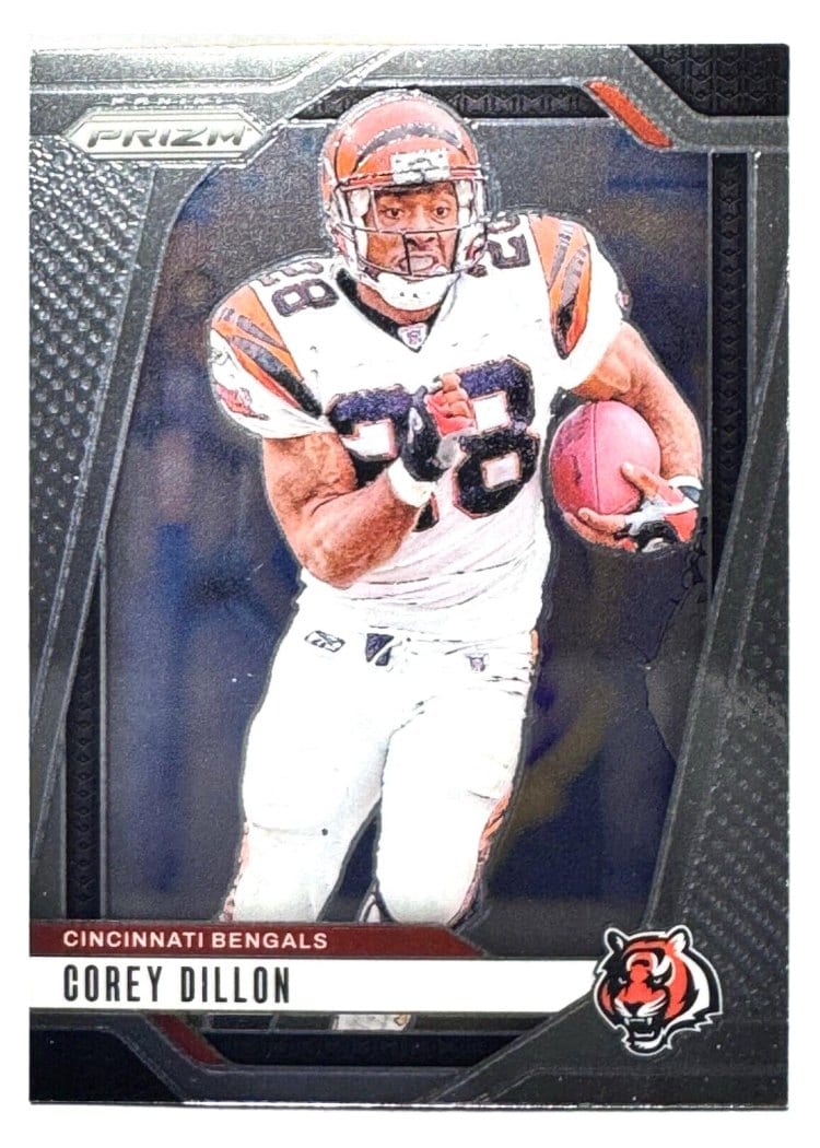 2024 Panini Prizm Base Set Corey Dillon #62 card