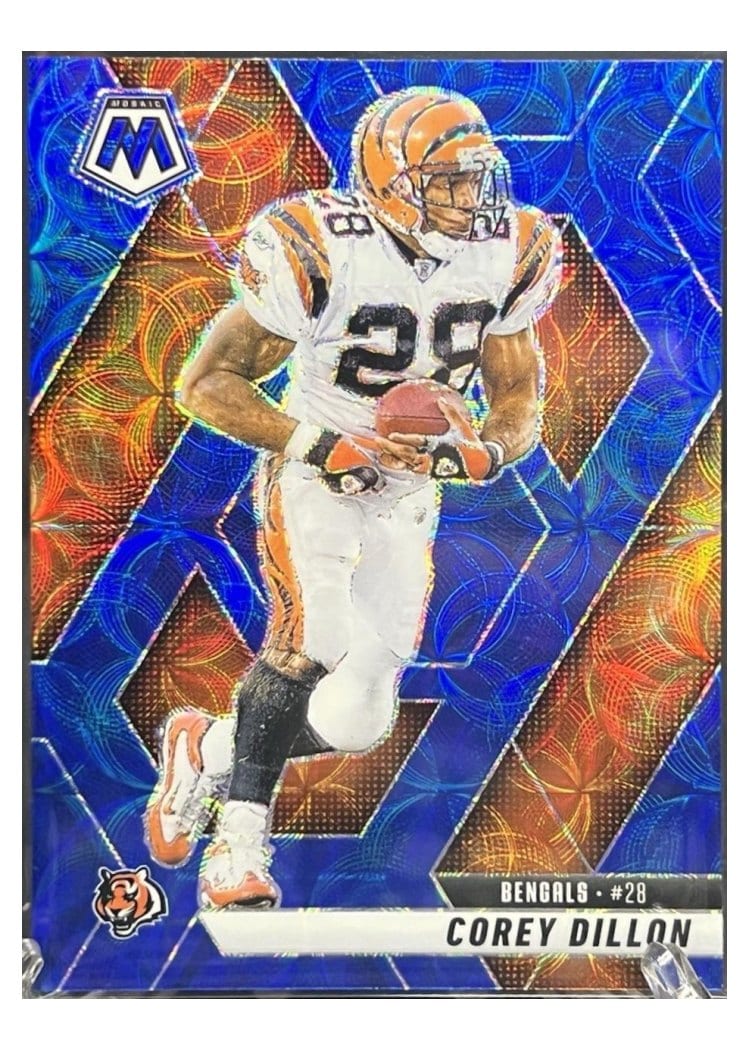 2025 Panini Mosaic Base Set Corey Dillon #158 card