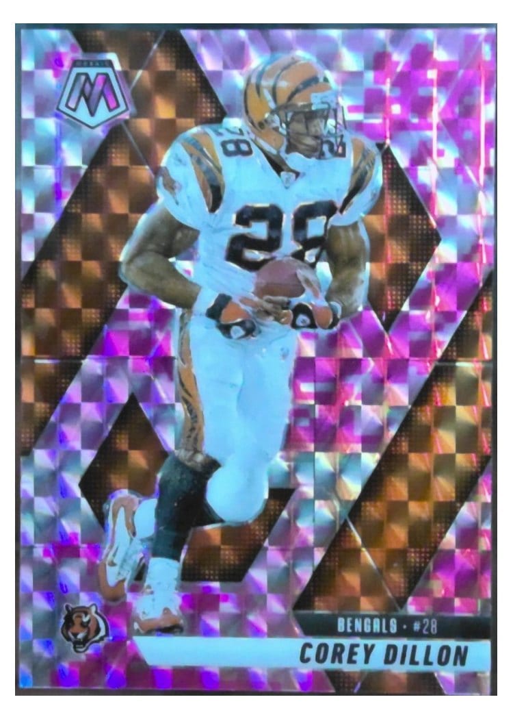 2025 Panini Mosaic Base Set Corey Dillon #158 card