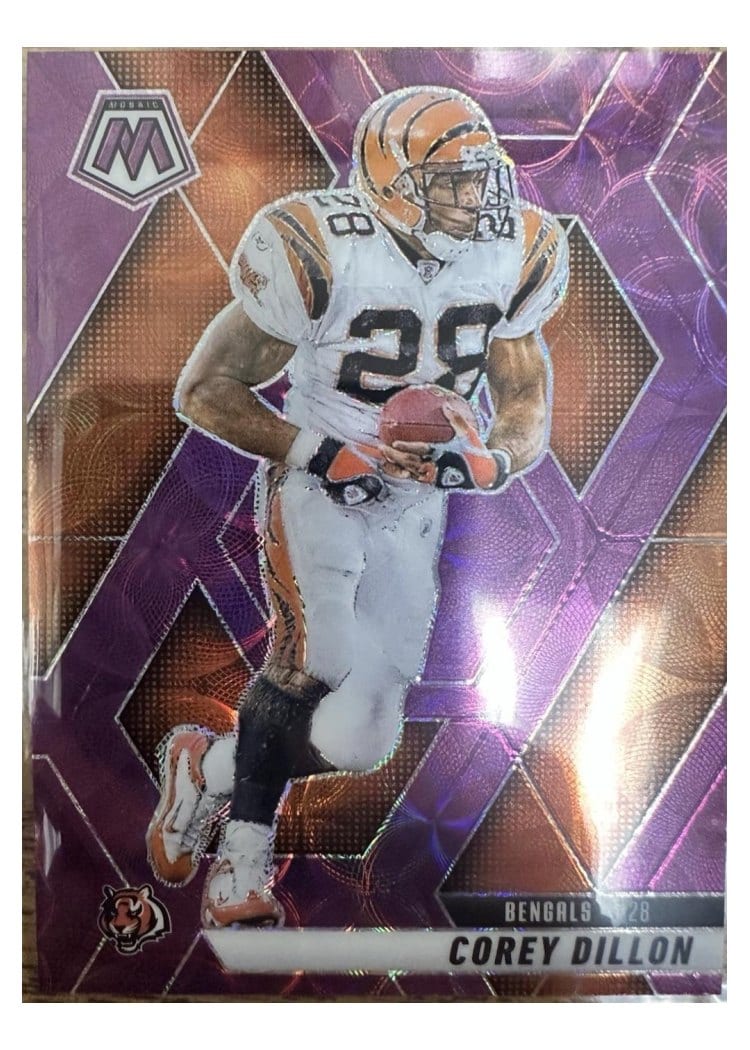 2025 Panini Mosaic Base Set Corey Dillon #158 card