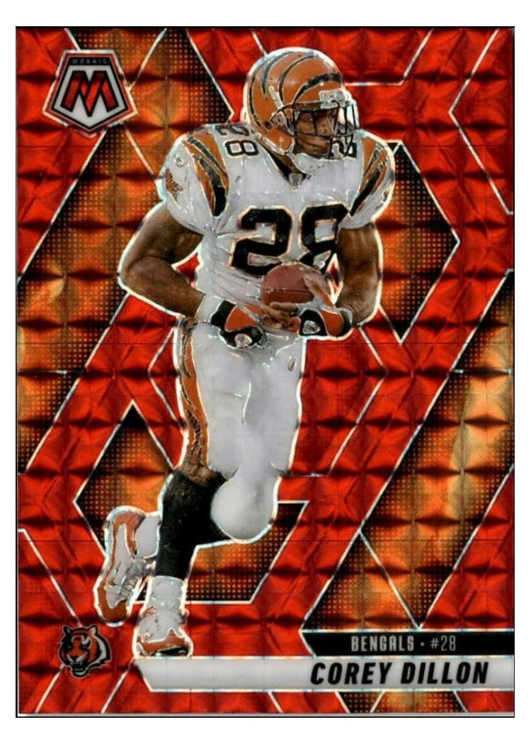 2025 Panini Mosaic Base Set Corey Dillon #158 card