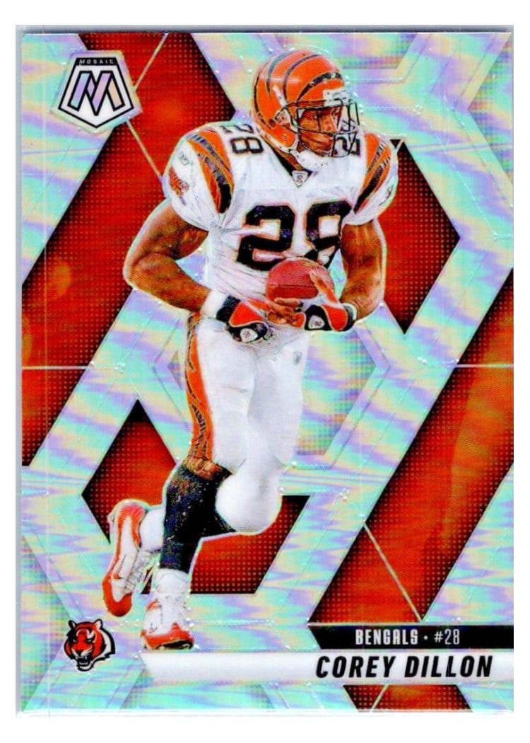 2025 Panini Mosaic Base Set Corey Dillon #158 card