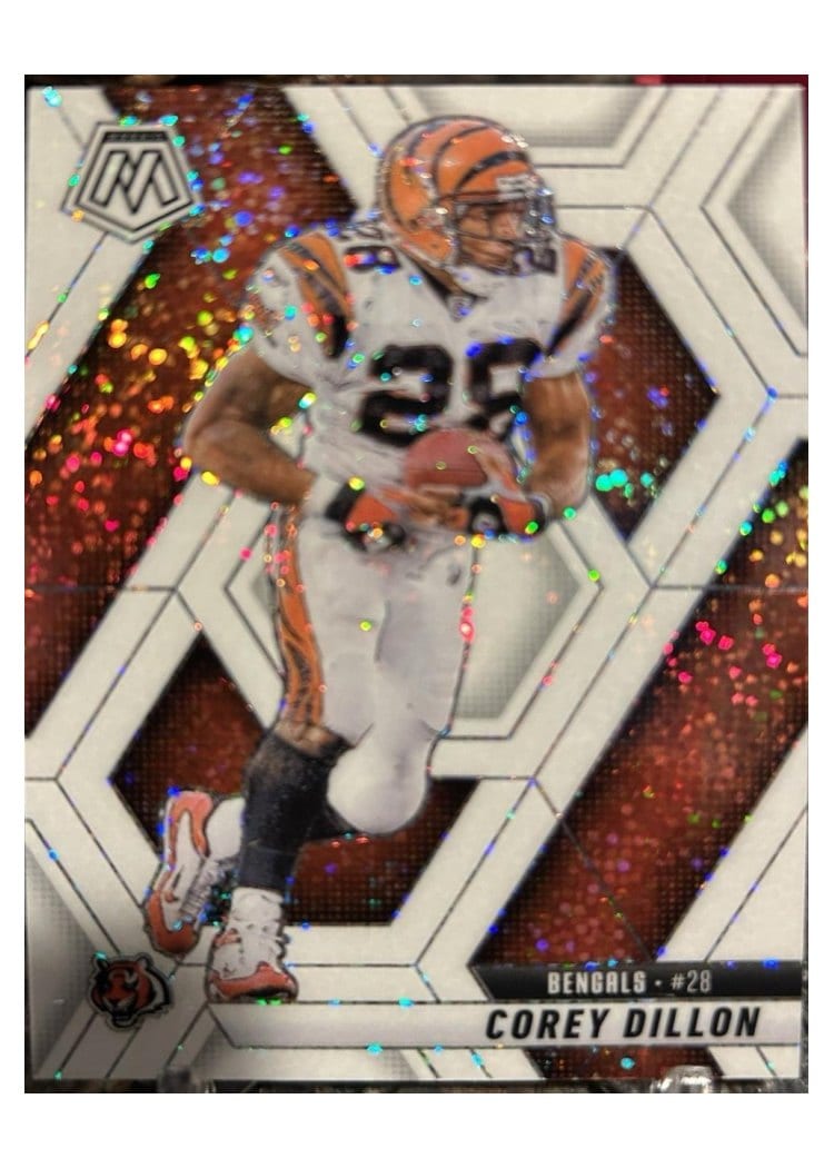 2025 Panini Mosaic Base Set Corey Dillon #158 card