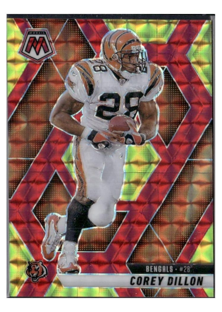 2025 Panini Mosaic Base Set Corey Dillon #158 card