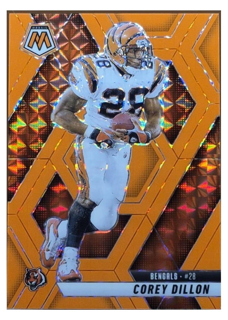 2025 Panini Mosaic Base Set Corey Dillon #158 card