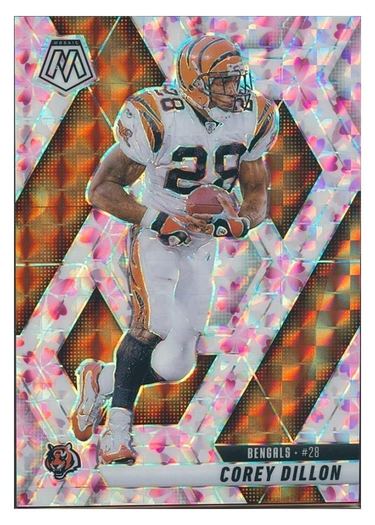 2025 Panini Mosaic Base Set Corey Dillon #158 card