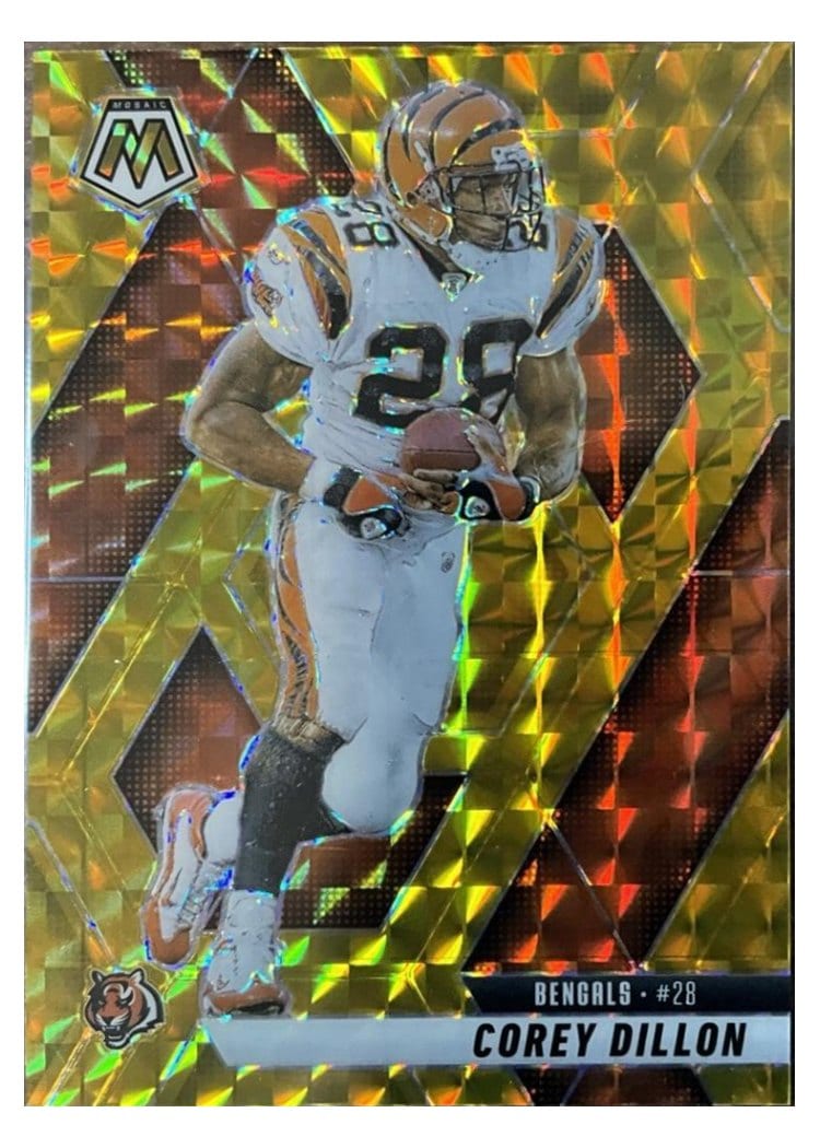 2025 Panini Mosaic Base Set Corey Dillon #158 card