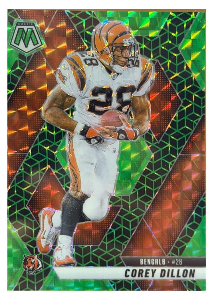 2025 Panini Mosaic Base Set Corey Dillon #158 card