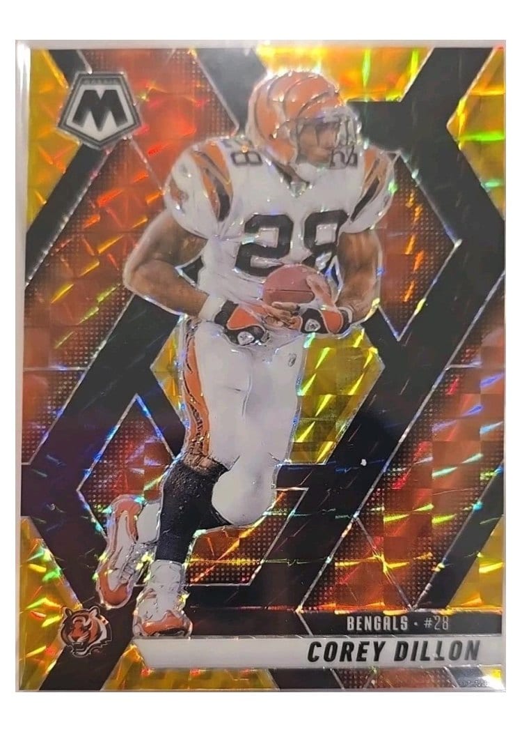 2025 Panini Mosaic Base Set Corey Dillon #158 card
