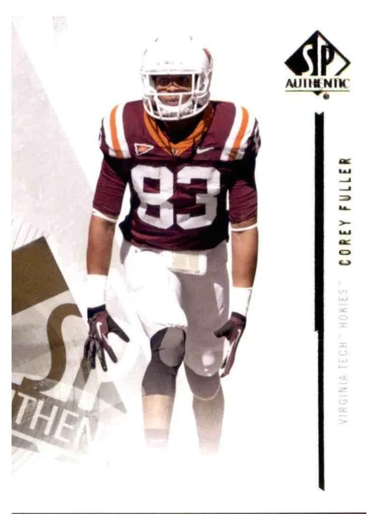 2013 SP Authentic Corey Fuller #42 card
