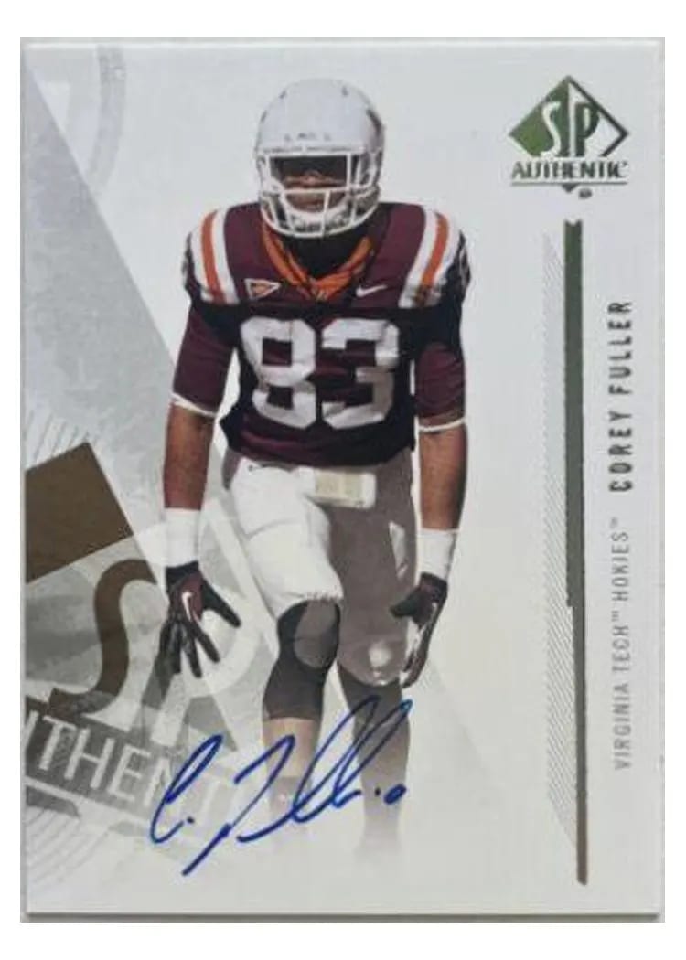 2013 SP Authentic Corey Fuller #42 card