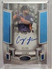 2024 Topps Tier One Break Out Autographs Corey Julks #BOA-CJ card
