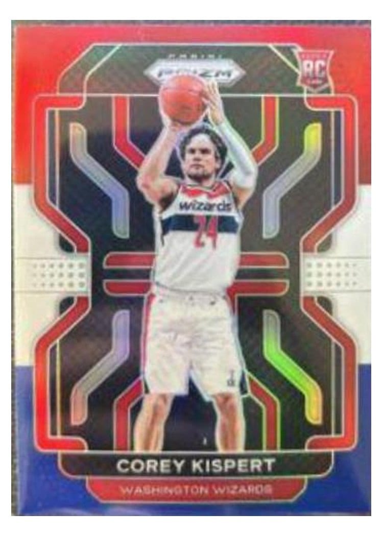2021-22 Panini Prizm Base Set Corey Kispert #275 card